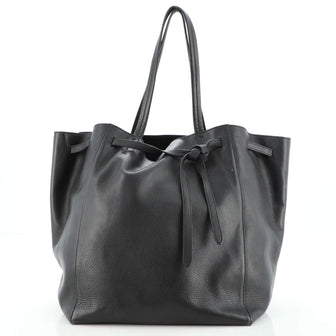Celine Phantom Tie Cabas Tote Leather Medium