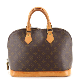 Louis Vuitton Vintage Alma Handbag Monogram Canvas PM