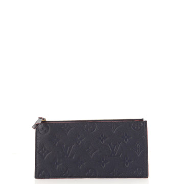 Louis Vuitton Felicie Zip Pouch Insert Monogram Empreinte Leather