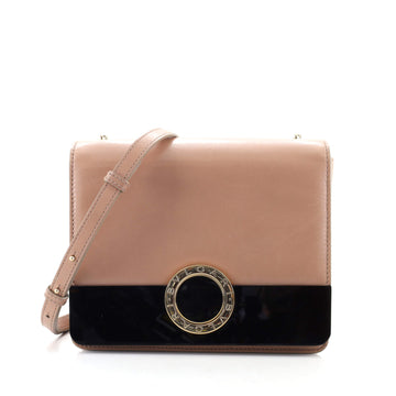 Bvlgari Signature Crossbody Bag Leather Small