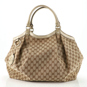 Gucci Sukey Tote GG Canvas Large
