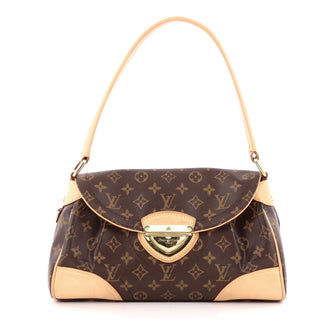 Louis Vuitton Beverly Handbag Monogram Canvas MM
