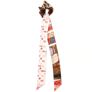 Louis Vuitton Chouchou Be Mindful Hair Scrunchie Printed Silk