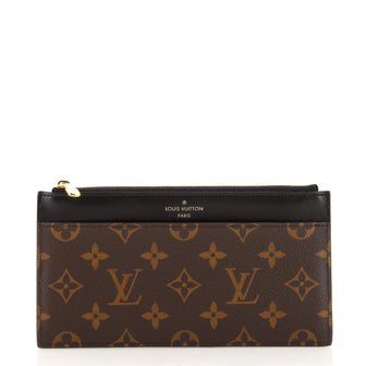 Louis Vuitton Slim Purse Monogram Canvas