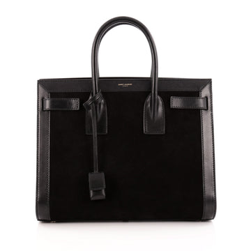 Saint Laurent Sac De Jour Handbag Suede Small 