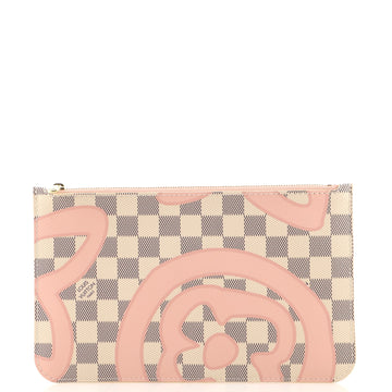Louis Vuitton Neverfull Pochette Limited Edition Damier Tahitienne Large