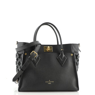 Louis Vuitton On My Side Tote Monogram Tuffetage Leather