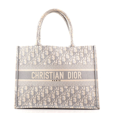 Christian Dior Book Tote Oblique Canvas Medium