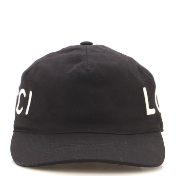 Gucci Loved Baseball Cap Embroidered Canvas