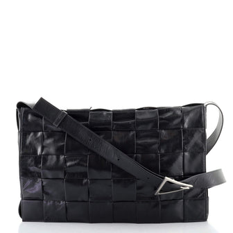 Bottega Veneta Cassette Crossbody Bag Maxi Intrecciato Leather Large