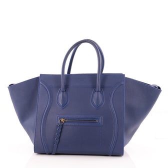 Celine Phantom Handbag Grainy Leather Large