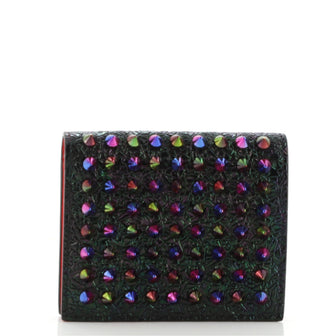 Christian Louboutin Paros Wallet Spiked Leather