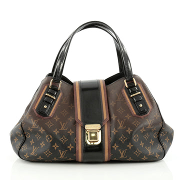 Louis Vuitton Griet Handbag Limited Edition Monogram Mirage Brown
