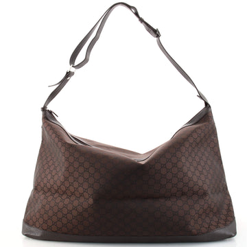 Gucci Travel Hobo (Outlet) GG Nylon Large