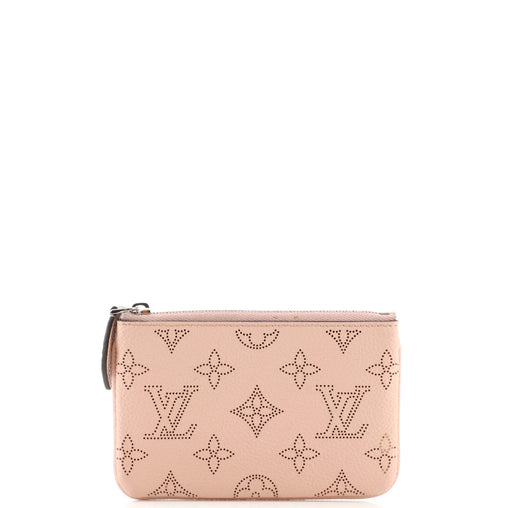 Louis Vuitton Key Pouch Mahina Leather 140592
