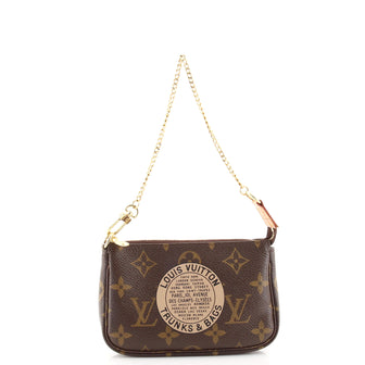 Louis Vuitton Pochette Accessoires Limited Edition Monogram Canvas Mini