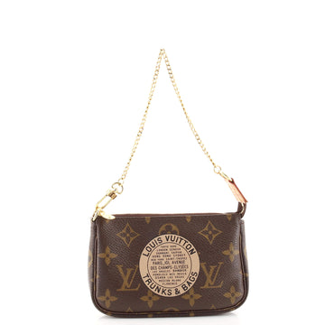Louis Vuitton Pochette Accessoires Limited Edition Monogram Canvas Mini