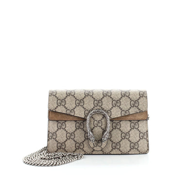Gucci Dionysus Bag GG Coated Canvas Super Mini