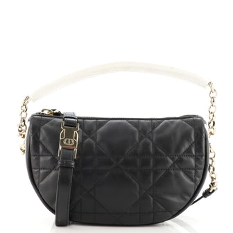 Christian Dior Vibe Hobo Cannage Quilt Lambskin Small