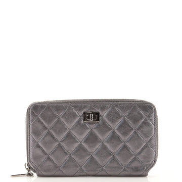 Chanel Reissue Zippy Wallet Quilted Aged Calfskin