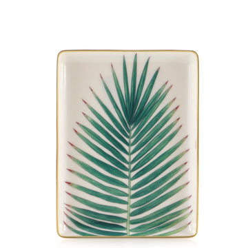 Hermes Passifolia Tray Printed Porcelain Small