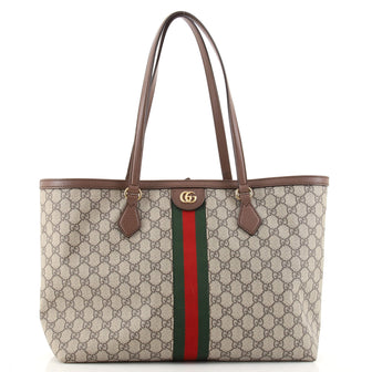 Gucci Ophidia Shopping Tote GG Coated Canvas Medium