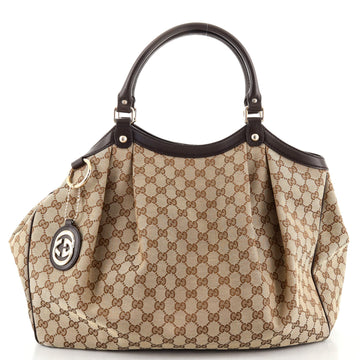 Gucci Sukey Tote GG Canvas Large