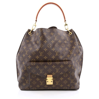 Louis Vuitton Metis Hobo Monogram Canvas Brown