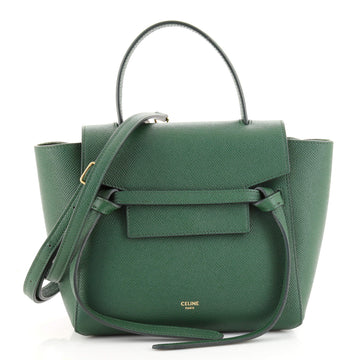 Celine Belt Bag Textured Leather Nano