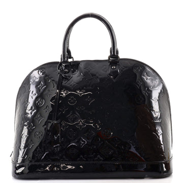 Louis Vuitton Alma Handbag Monogram Vernis GM