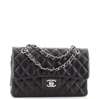 Chanel Classic Double Flap Bag Quilted Lambskin Small