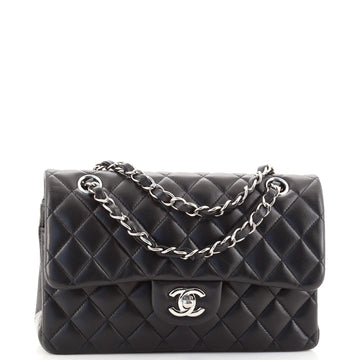 Chanel Classic Double Flap Bag Quilted Lambskin Small
