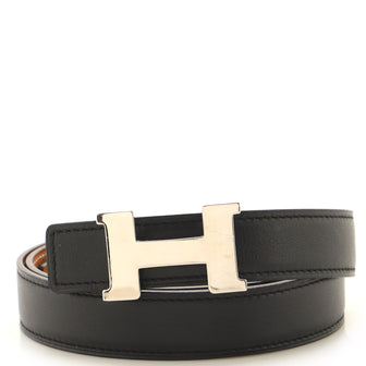 Hermes Constance Reversible Belt Leather Thin