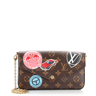 Louis Vuitton Felicie Pochette Limited Edition Monogram Canvas