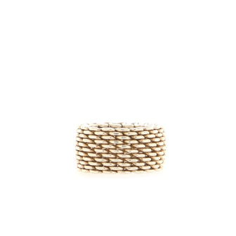 Tiffany & Co. Somerset Ring Sterling Silver Wide