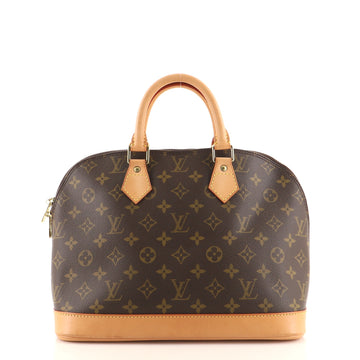 Louis Vuitton Vintage Alma Handbag Monogram Canvas PM