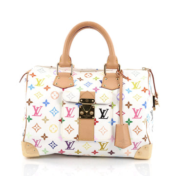 Louis Vuitton Speedy Handbag Monogram Multicolor 30