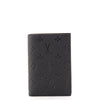 Louis Vuitton Black Monogram Empreinte Passport Cover, myGemma, QA