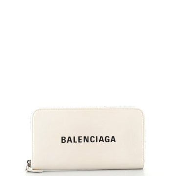 Balenciaga Everyday Zip Around Wallet Leather Long