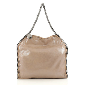 Stella McCartney Falabella Tote Shaggy Deer Small Brown