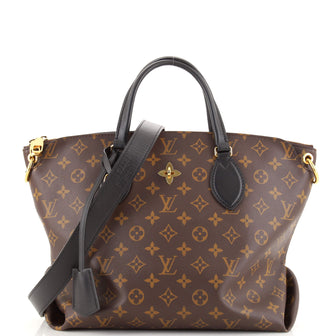 Louis Vuitton Flower Zipped Tote Monogram Canvas MM