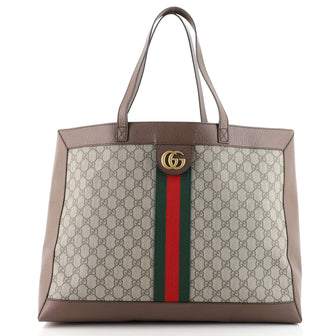 Gucci Disney Ophidia Soft Open Tote GG Coated Canvas East West