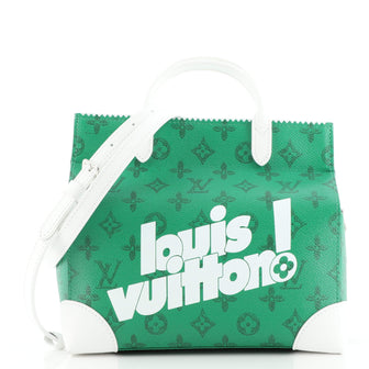 Louis Vuitton Litter Bag Everyday Signature Vintage Monogram Canvas