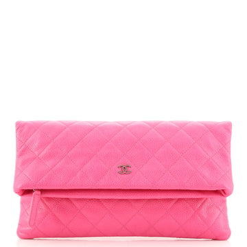 Chanel Beauty CC Clutch Quilted Caviar