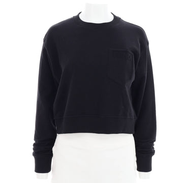 Fendi Women's Cropped Logo Sweater Cotton
