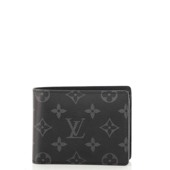 Louis Vuitton Multiple Wallet Monogram Eclipse Canvas