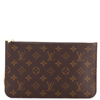 Louis Vuitton Neverfull Pochette Monogram Canvas Large