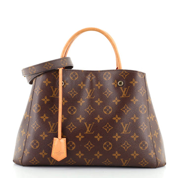 Louis Vuitton Montaigne Handbag Monogram Canvas MM