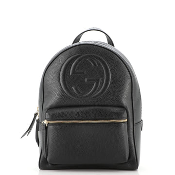 Gucci Soho Chain Backpack Leather