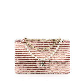 Chanel Coco Sailor Flap Bag Quilted Jersey Medium